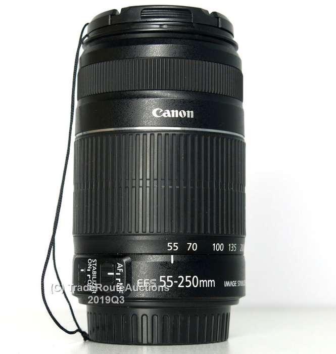 Canon EF-S 55-250m IS (Image Stabilizer) Mark ii Lens for Canon DSLR Cameras