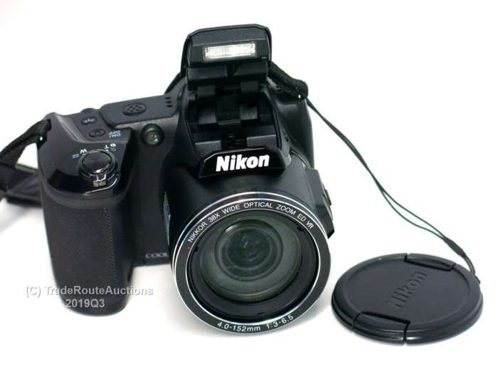 Nikon CoolPix L840 | 16 MP CMOS Digital Camera | 38x Zoom Lens Full HD | WiFi  | (Black)