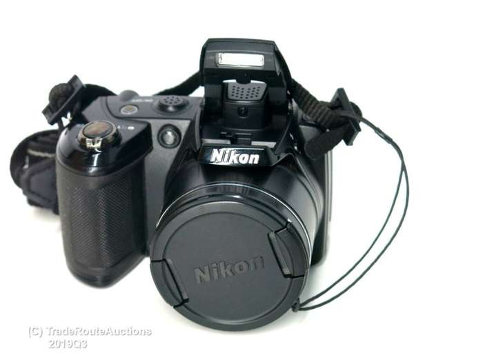 Nikon Coolpix L310 14.1MP Digital Camera with 21x Optical Zoom - BLACK