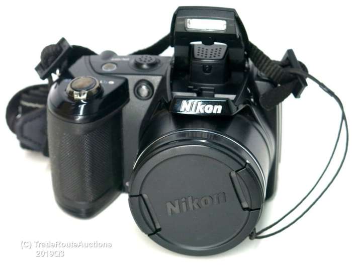Nikon Coolpix L310 14.1MP Digital Camera with 21x Optical Zoom - BLACK