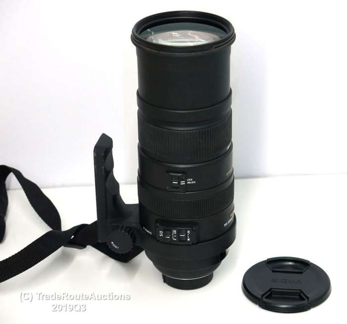 SIGMA 150-500mm F5-6.3 APO DG OS (OPTICAL STABILIZER) ZOOM Lens for NIKON DSLR Cameras