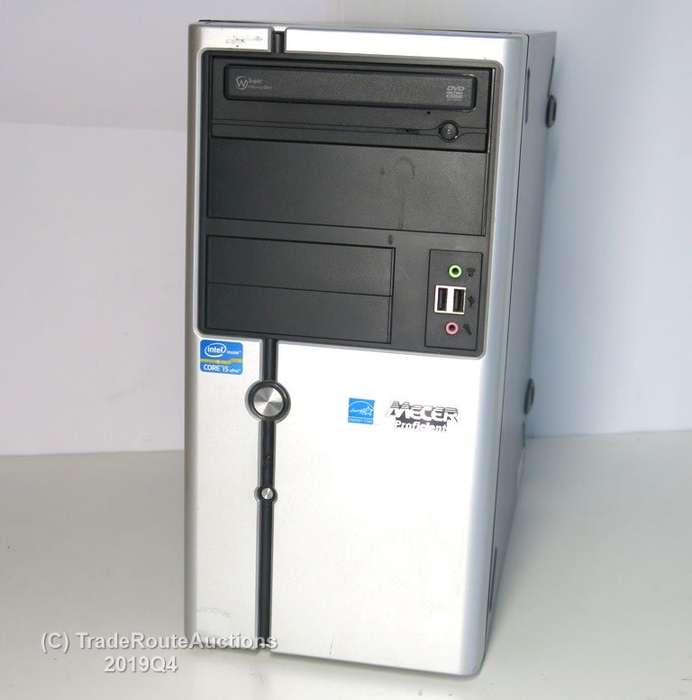 MECER M68MT-S2 Desktop | AMD ATHLON II X 2 270 CPU @ 3.4GHz | 4GB RAM | WIN 10 | 640GB HDD