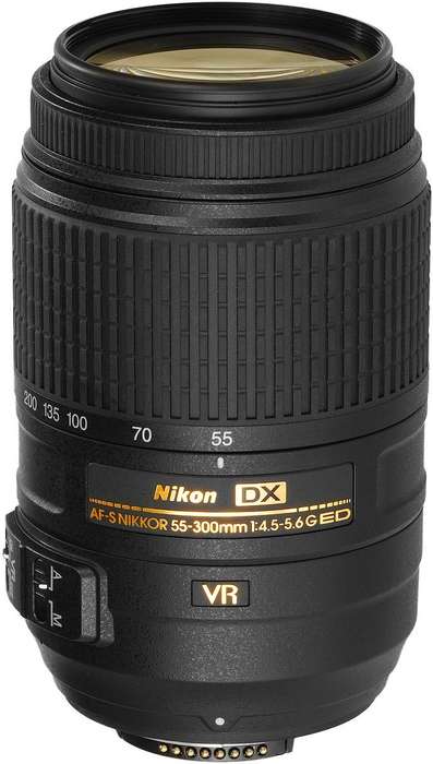 Nikon DX AF-S NIKKOR 55-300MM ED VR Lens for Nikon Digital SLR Cameras ( NIKON 55-300MM )