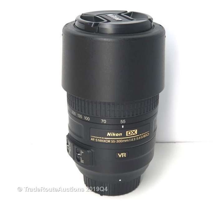 Nikon DX AF-S NIKKOR 55-300MM ED VR Lens for Nikon Digital SLR Cameras ( NIKON 55-300MM )
