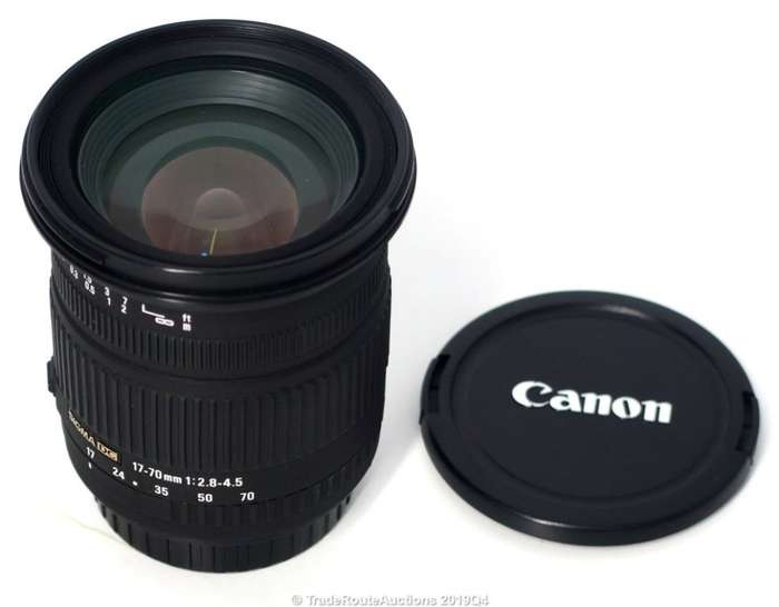 SIGMA DC 17-70mm 1:2.8-4.5 LENS for CANON DIGITAL SLR CAMERAS
