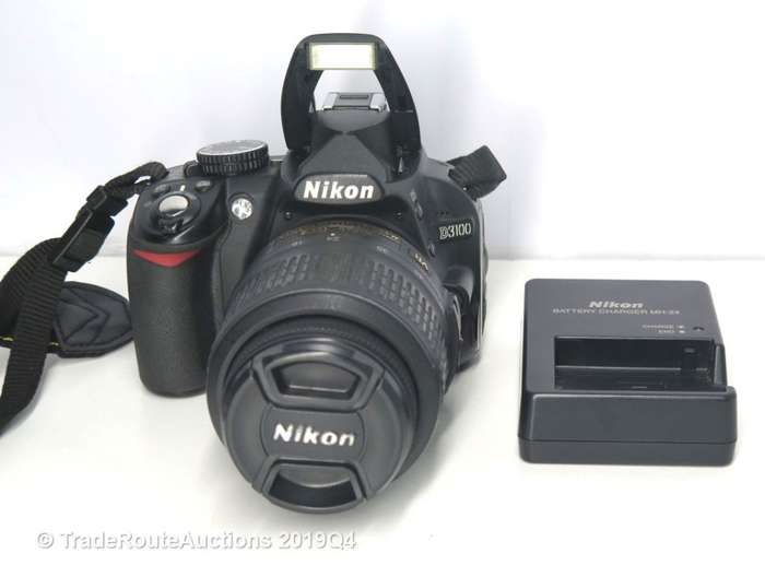 NIKON D3100 DSLR CAMERA 14.2 megapixels +  18-55mm MM PROFESSIONAL DSLR LENS KIT