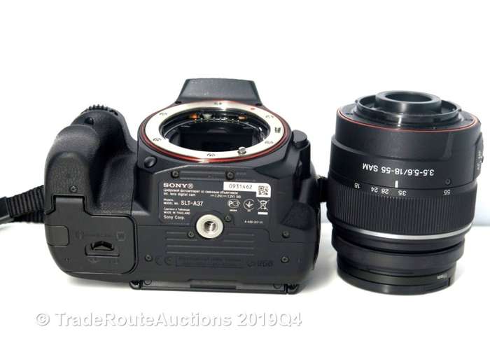Sony Alpha SLT-A37 16.1 MP Exmor APS HD CMOS Sensor DSLR Camera with 18-55mm Zoom Lens Kit