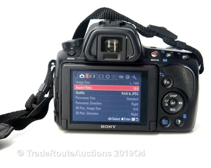 Sony Alpha SLT-A37 16.1 MP Exmor APS HD CMOS Sensor DSLR Camera with 18-55mm Zoom Lens Kit