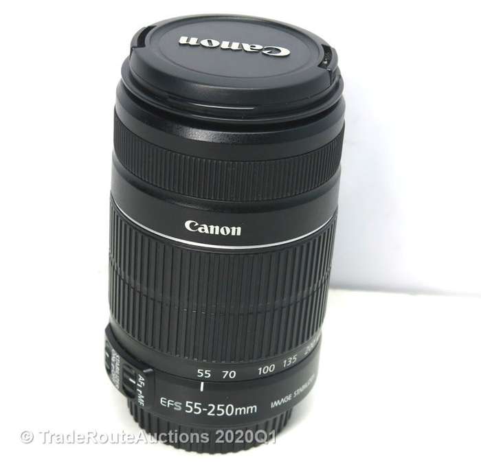 Canon EF-S 55-250m IS (Image Stabilizer) Mark ii Lens for Canon DSLR Cameras