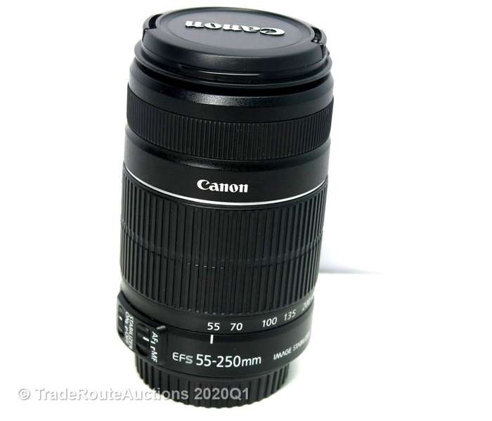 Canon EF-S 55-250m IS (Image Stabilizer) Mark ii Lens for Canon DSLR Cameras