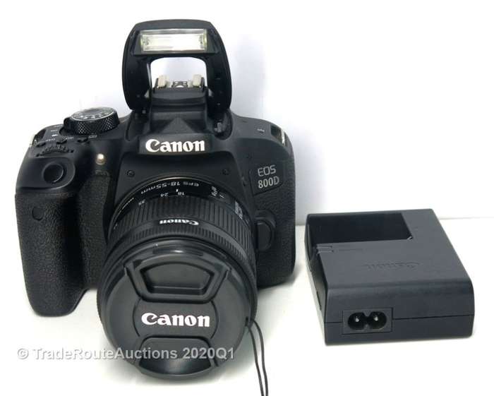 Canon EOS 800D DIGITAL SLR CAMERA KIT WITH 18-55MM IS STM LENS | 24.2 MP FULL HD | WIFI