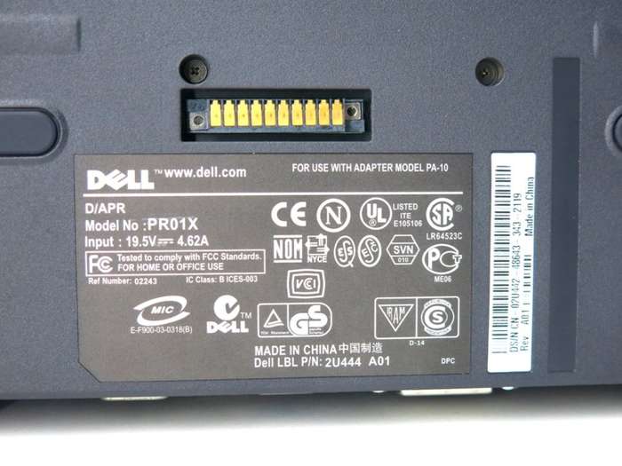 Dell PR01X - Advanced Laptop Docking Station