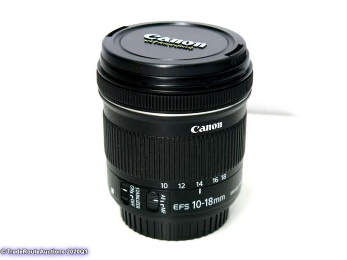 Canon EF-S 10-18mm f/4.5-5.6 IS (Image Stabilizer) STM Zoom Lens for Canon DSLR Cameras