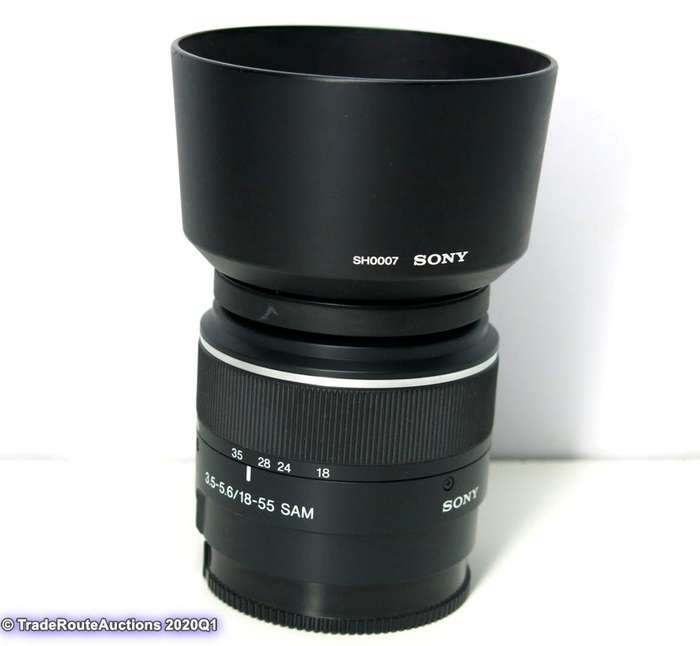 Sony 18-55mm SAM Standard Zoom Lens for Sony Alpha Digital SLR Cameras SAL1855 A-MOUNT