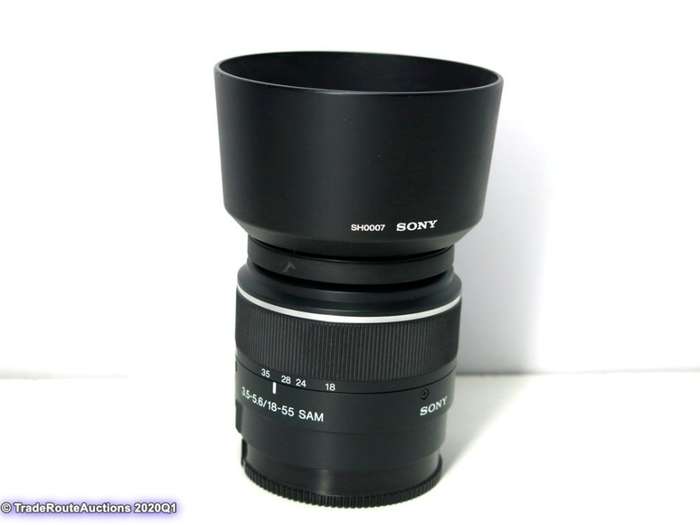 Sony 18-55mm SAM Standard Zoom Lens for Sony Alpha Digital SLR Cameras SAL1855 A-MOUNT