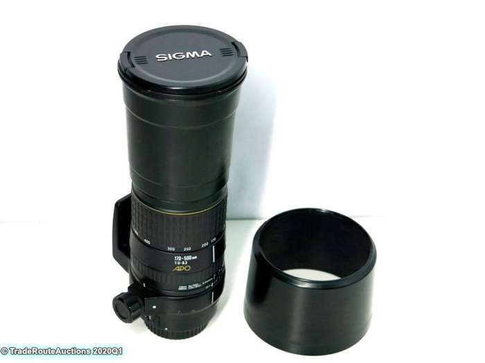 SIGMA 170-500mm F5-6.3 APO Aspherical Telephoto Zoom Lens for CANON - HUGE LENS