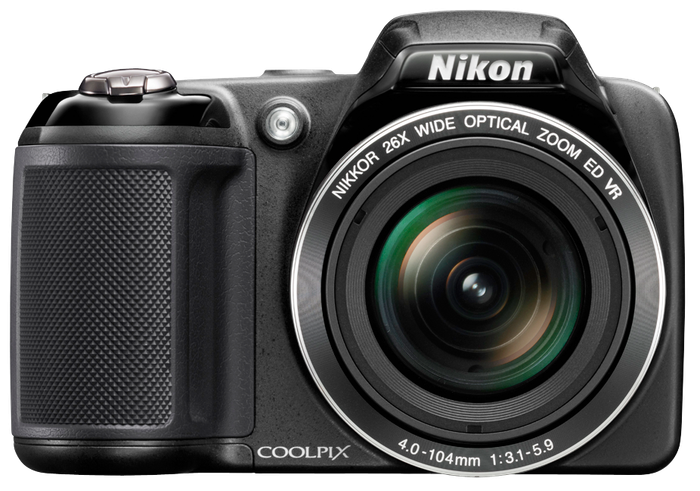 Nikon Coolpix L320 16.1MP Digital Camera with 26x Optical Zoom [ BLACK ] 720p HD Video