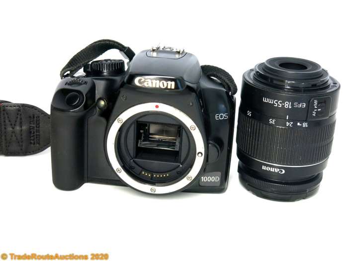 Canon EOS 1000D Digital SLR camera plus Canon 18-55mm Lens Professional KIT