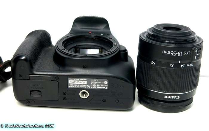 Canon 4000D DSLR Camera and EF-S 18-55 mm f/3.5-5.6 III Lens Kit
