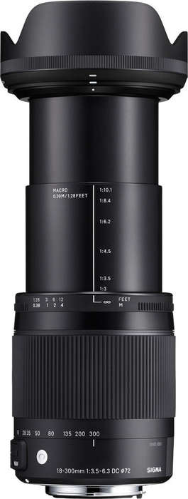 Sigma 18-300mm f3.5-6.3 DC OS HSM Contemporary Macro Lens [NIKON]