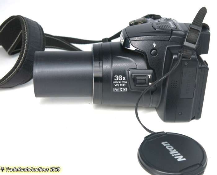 Nikon Coolpix P500 12.1MP Digital Camera with 36x Optical Zoom [ BLACK ]