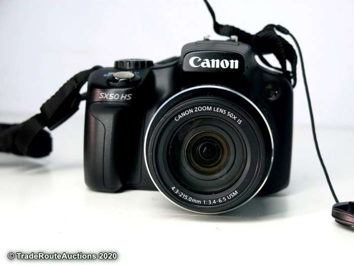 Canon PowerShot SX50 HS DIGITAL CAMERA 24-1200mm IMAGE STABILIZER Lens COMPACT 50X ZOOM