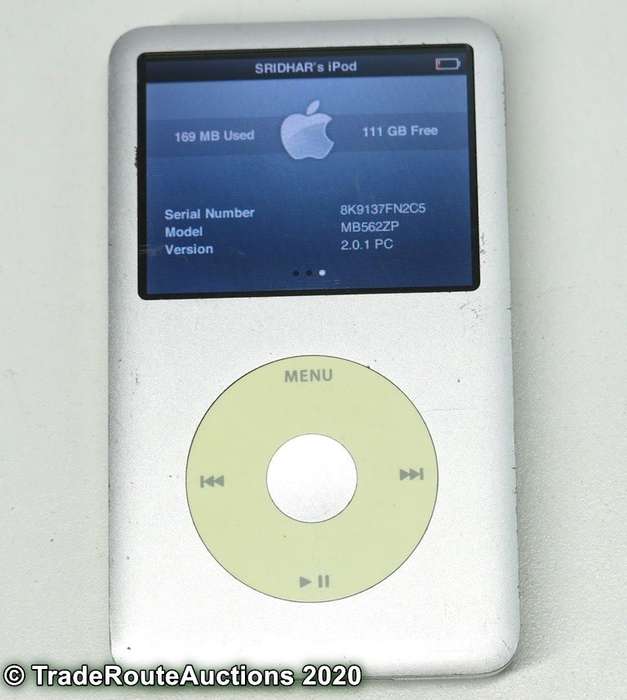 Apple iPod classic 7th Generation silver MB562 | 120GB | A1238