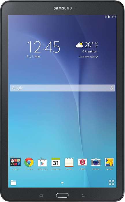 SAMSUNG GALAXY TAB E | WIFI | 8GB | BLACK | 9.6` | SM-T560 | 1200 x 800 Pixels