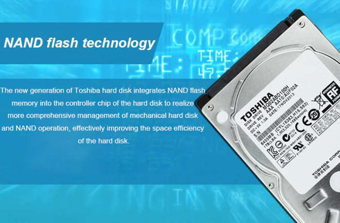 Toshiba 1 TB HDD (1000 GB) - For Laptops & Desktops