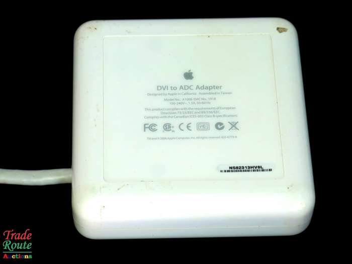 Apple Dvi-i To Adc Display Adapter - A1006 4-Pin USB Type A DVI-I (M) 35-Pin ADC (F) DVI to ADC