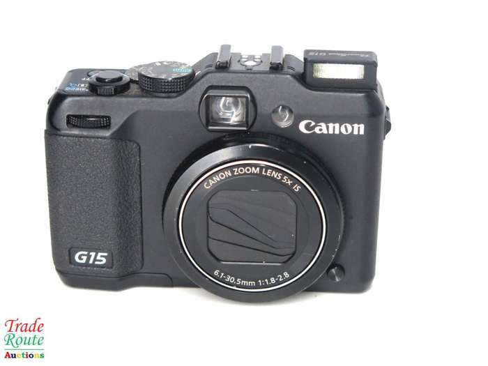 Canon PowerShot G15 | DIGIC 4 IMAGE PROCESSOR | 5X OPTICAL ZOOM | DIGITAL CAMERA
