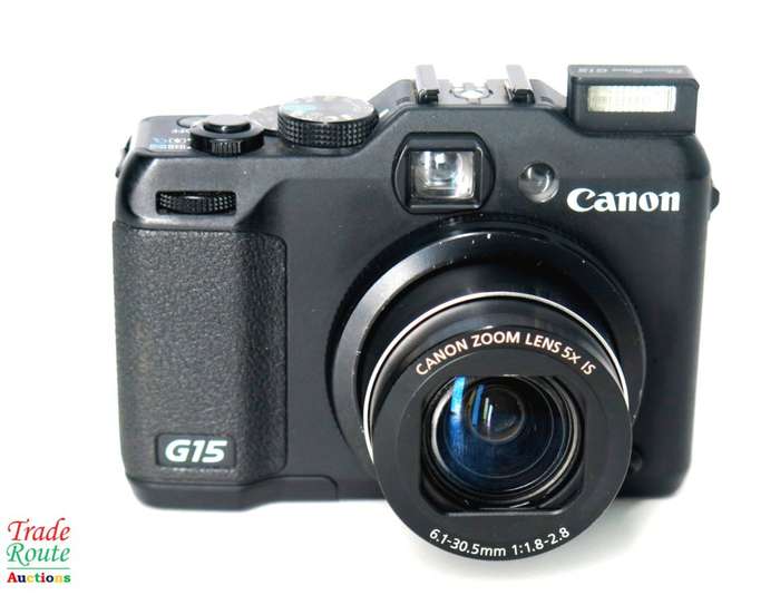 Canon PowerShot G15 | DIGIC 4 IMAGE PROCESSOR | 5X OPTICAL ZOOM | DIGITAL CAMERA