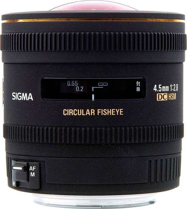 Sigma 4.5mm f/2.8 EX DC HSM Circular Fisheye Lens [SONY A-MOUNT]