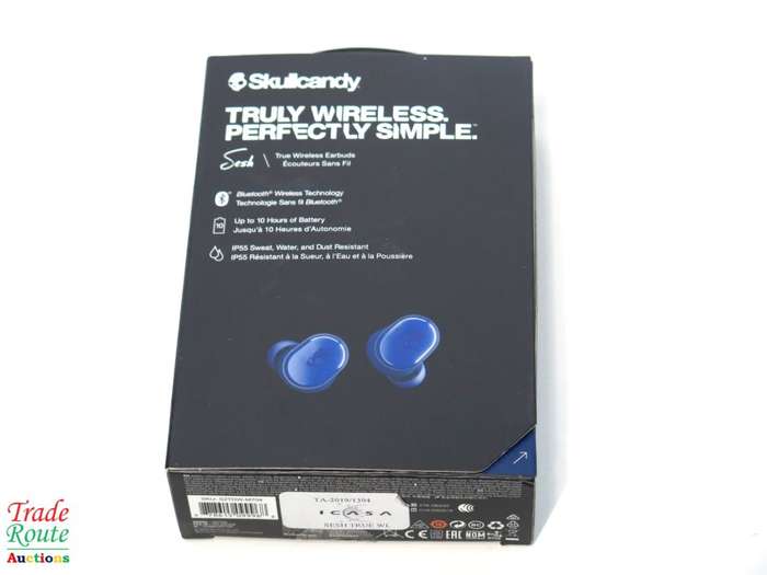 Skullcandy Sesh True Wireless In-Ear Earbud Earphones (Indigo/Blue)
