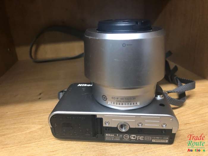 Nikon 1 J2 Mirrorless Digital Camera with 30-110mm Lens (Silver)