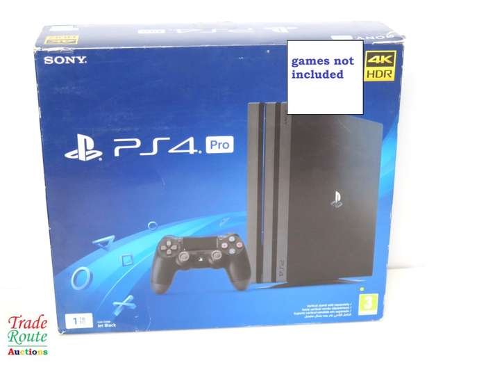 Sony Playstation 4 Console Pro 1TB [cuh7216b] PS4 PRO + 1 Wireless Controller