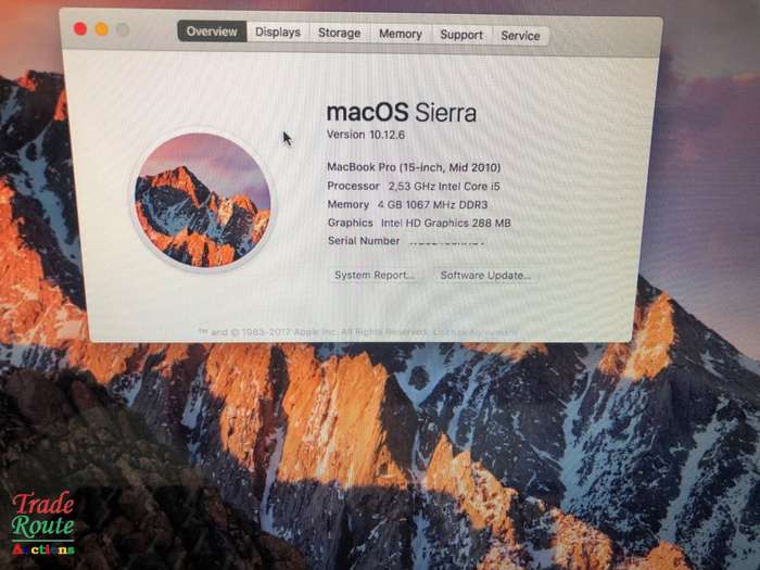 Apple MacBook Pro 15.4-inch | Core i5 2.53GHz | 4GB DDR3  | 500GB HDD *** GENUINE APPLE ***