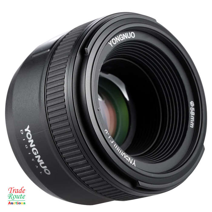 PRIME LENS - Yongnuo YN 50mm f/1.8 50mm Lens for Canon EF - Fits Canon DSLR Cameras yn50mm
