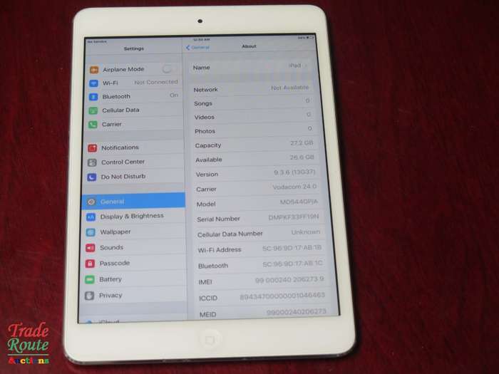 IPAD MINI | 32GB | 3G + WiFi | WHITE | MD544GP/A | A1455 | APPLE | 7.9 inch Tablet * iPad Mini*