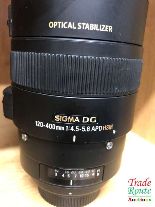 Sigma 120-400mm f/4.5-5.6 AF APO OS (OPTICAL STABILIZER) HSM Telephoto Zoom Lens for Nikon DSLRS