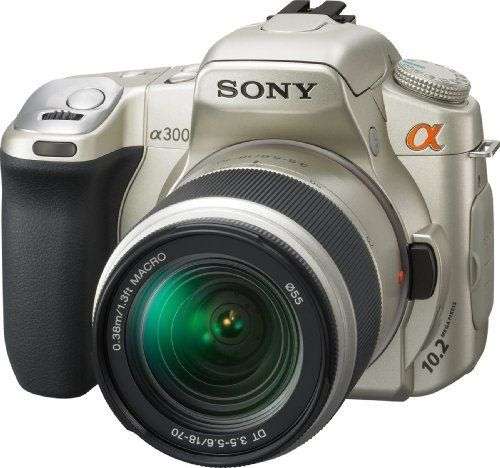 SONY ALPHA A300 DIGITAL CAMERA + 18-70 SONY LENS PROFESSIONAL CAMERA KIT
