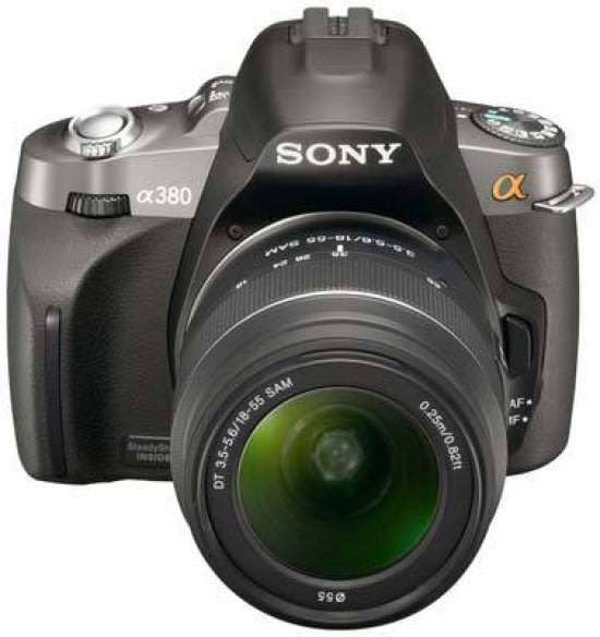 SONY ALPHA A380 DIGITAL CAMERA with SONY 18-55 LENS PROFESSIONAL CAMERA KIT [14.2 megapixels]