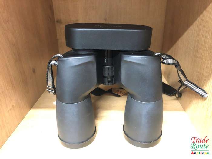 PENTAX 10X50 PCF V BINOCULARS - IN BOX WITH POUCH CASE