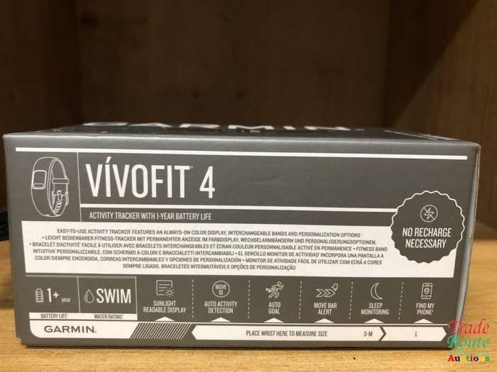 Garmin Vivofit 4 Activity Tracker - Boxed