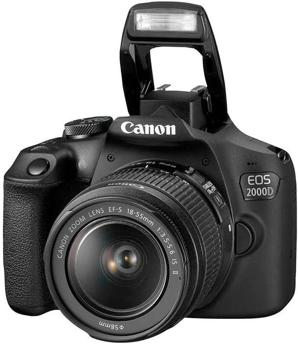 Canon EOS 2000D DSLR Camera Kit - Digital Camera