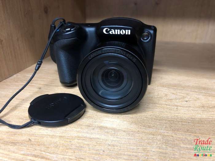 Canon PowerShot SX430 IS Built-in Wi-Fi / NFC Black Digital Camera 20.0MP 45X ZOOM
