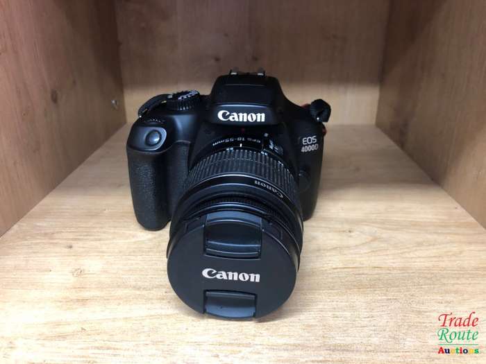 Canon 4000D DSLR Camera and EF-S 18-55 mm f/3.5-5.6 III Lens Kit