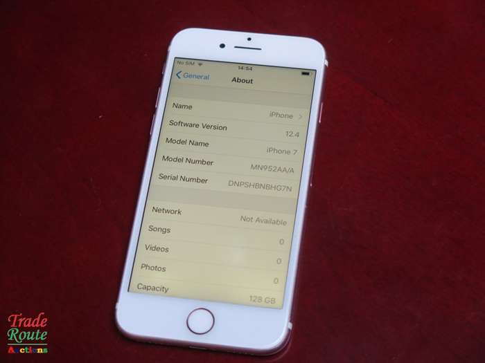 IPHONE 7 | ROSE GOLD | A1778 | 128GB | MN952AA/A   *** APPLE IPHONE7 ***