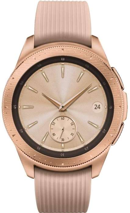 Samsung Galaxy Watch (42mm) Smartwatch (Bluetooth) Android/iOS Compatible -SM-R810 (Rose Gold)