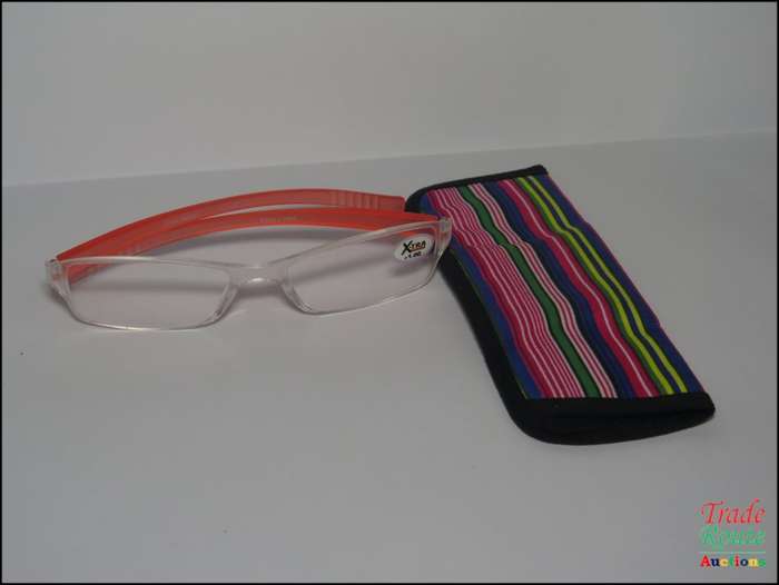 X-TRA VISION Fashion Reading Glasses - with matching case  [ +1.00 ]